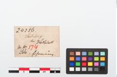 Etiketten zu Eisenringöse (NHMW-PRAE-024256)